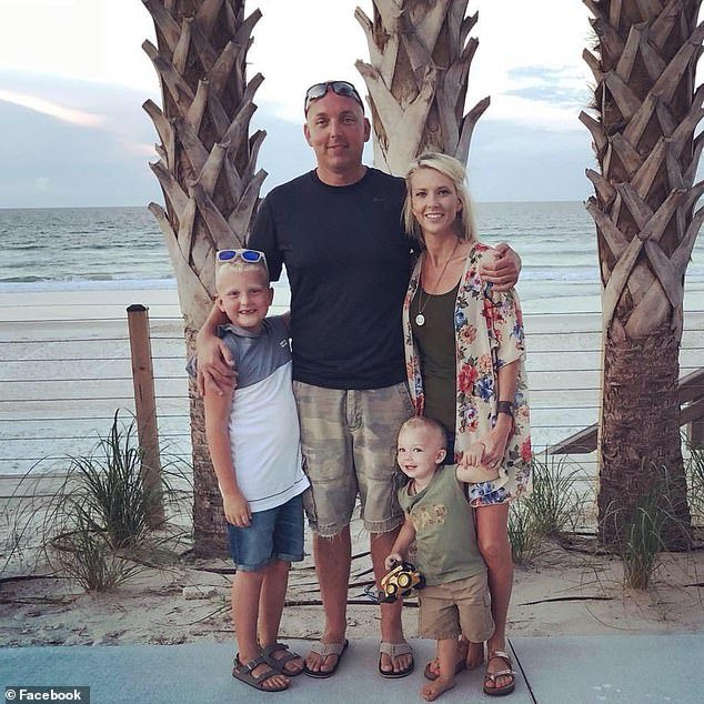 Lucinda Mullins, 41, mother of two boys, underwent routine kidney stone surgery and ended up with a quadruple amputation after the surgery took a dark turn