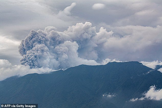 The Marapi volcano erupted on Sunday, leaving nearly 75 hikers stranded.  There are 26 people who have not been evacuated, of which 11 were found dead and 12 are still missing.