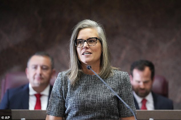 Arizona Governor Katie Hobbs, a Democrat, has accused President Joe Biden of failing to secure the southern border and is demanding a half-billion-dollar federal refund.