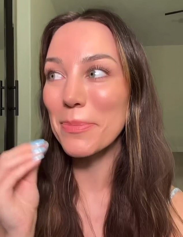 A beauty influencer has revealed the beauty routine she uses to create a flawless makeup look - which makes it look like you're wearing nothing on your face