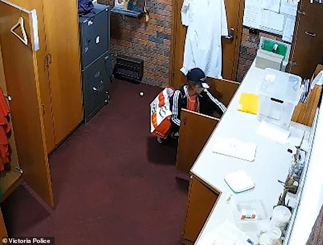 Police have appealed for information after a woman stole a number of items from a church in Melbourne's Cranbourne during a baptism (pictured)