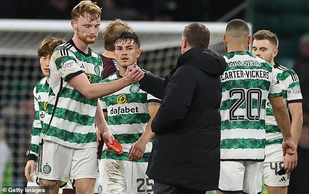 Celtic were also knocked out of the Champions League after failing to qualify for the round of 16