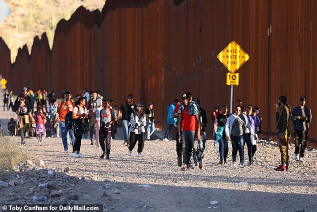John R. Modlin, chief patrol agent for the U.S. Border Patrol's Tucson Sector, said there were a total of 17,500 border apprehensions in the region for the week ending Dec. 1
