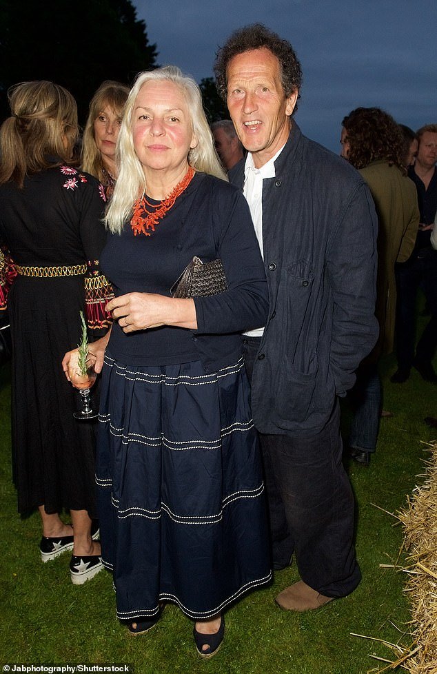 Monty Don has opened up about his marriage and his feelings about bringing his friend's wife along.  He admits he doesn't feel bad about it and has no regrets (pictured in 2017)
