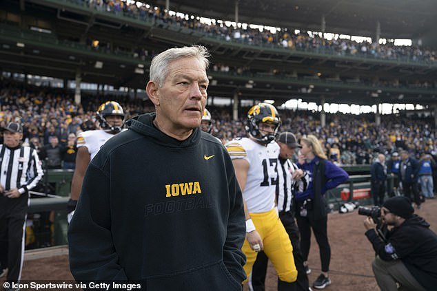 A bar in Cedar Rapids, Iowa, offered free beer until the Hawkeyes scored against Michigan