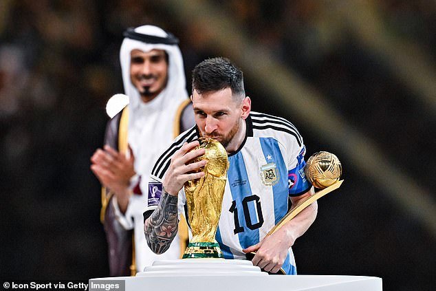 Messi scored seven goals and three assists to lead Argentina to World Cup victory in Qatar