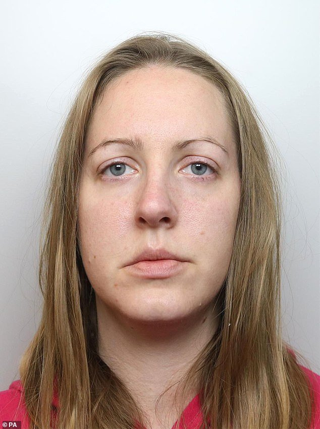 Killer nurse Lucy Letby (pictured) was sentenced to 14 life sentences after murdering seven babies and trying to murder six more