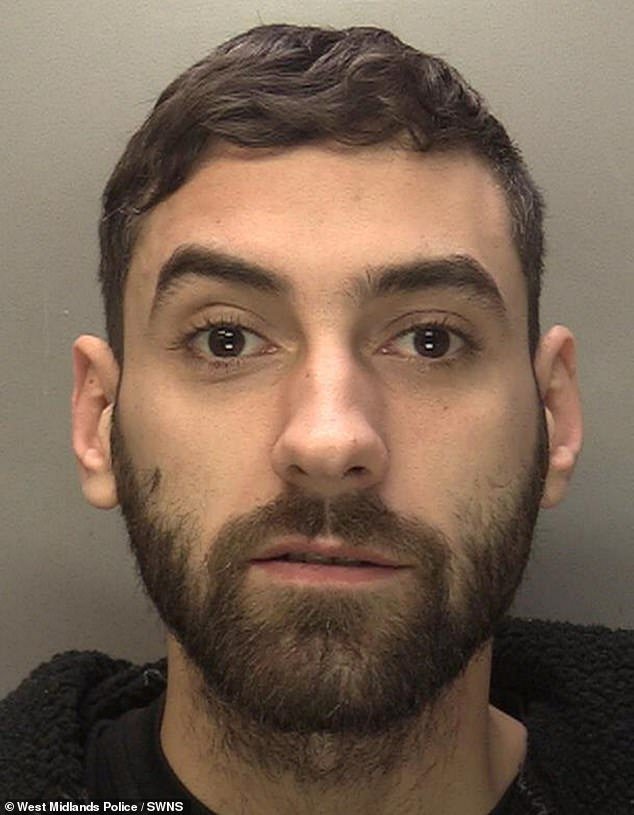 Thomas Freeman, pictured here in his mugshot, was jailed for a year after admitting causing serious injury by dangerous driving