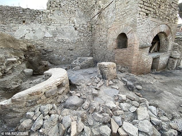 The ruins correspond to the gripping stories of the second-century AD writer Apuleius, who describes the grueling labor endured by men, women and animals by the ancient Romans.