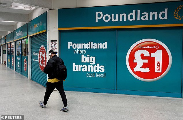 Rebranded: Poundland agreed to buy up to 71 former Wilko sites in September after its rival discount retailer went into administration