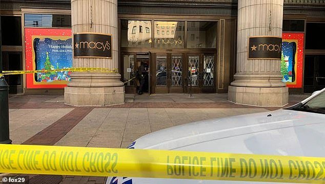 A security guard has been stabbed to death in an attack at a Macy's store directly across from City Hall in Philadelphia