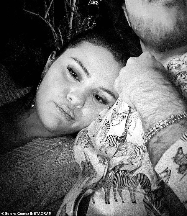 Selena Gomez appears to have confirmed her relationship with music producer Benny Blanco.  The singer/actress, 31, appears to have cuddled up with Benny, 35, in the snap she posted to her Instagram Stories on Thursday, December 7