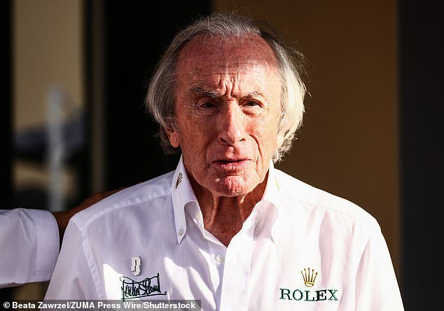 Sir Jackie Stewart admits he fears he will be diagnosed with dementia after supporting his wife with the neurodegenerative condition for almost a decade