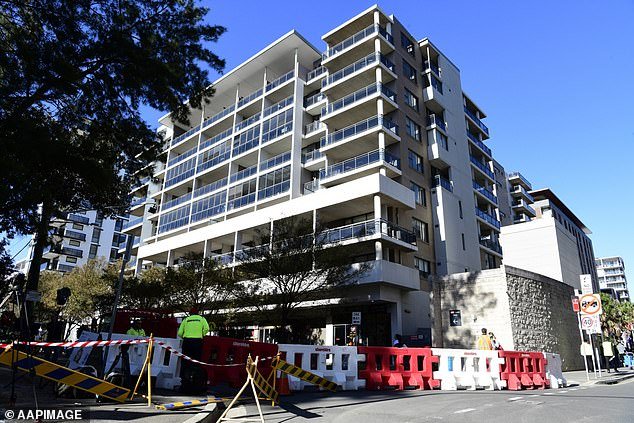 Units at Mascot Towers were evacuated in June 2019 after cracks were found in the primary supporting structure and facade masonry