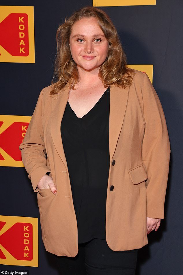 In season 2, filmed in Ireland, Helen (played by Macdonald), an outback cop, travels to Dublin with the troubled character of Dornan, but is drawn into the mystery of his past life.  Pictured: Danielle Macdonald on the red carpet in Los Angeles earlier this year