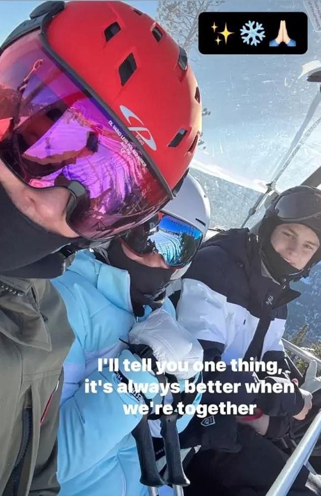 Tom Brady celebrated Christmas Eve on the slopes during a heartwarming family ski outing