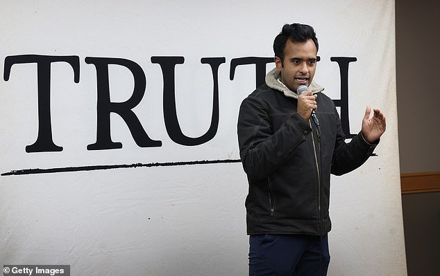 Biotech entrepreneur and 2024 hopeful Vivek Ramaswamy is halting television ad spending in Iowa and New Hampshire, saying his 'nimble' campaign found that texting, phone and door-to-door canvassing is a better way to reach his supporters in the first two primary states