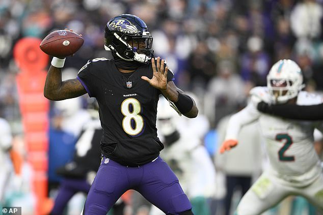 Jackon is the favorite to win the NFL's MVP award after leading the Ravens to a 13-3 record