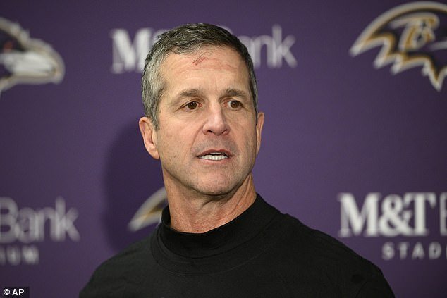 Ravens coach John Harbaugh said he will call on Jackson in the coming days