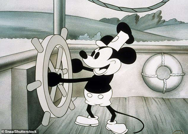The copyright for Steamboat Willie expired on New Year's Day and media from the 1928 short film is now available in the US public domain.