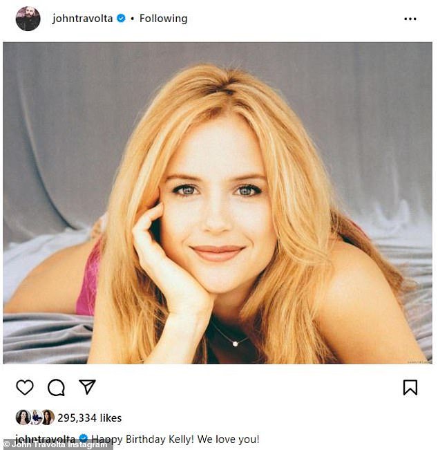 John has kept the memory of his late wife Kelly Preston alive, posting a beautiful throwback photo of her to mark what would have been her 61st birthday on October 13.