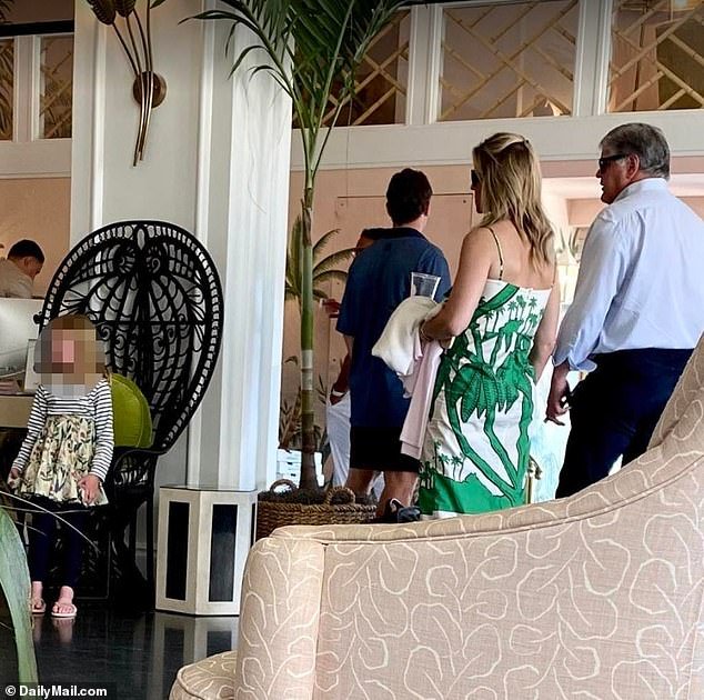 Last year, DailyMail.com revealed that Earhardt, Hannity and her seven-year-old daughter spent time together as a family during a trip to Palm Beach, Florida, in late February