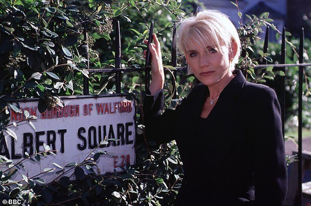 The actress, 61, played Cindy Beale in the BBC soap from 1988 to 1998 and reprized her role last year
