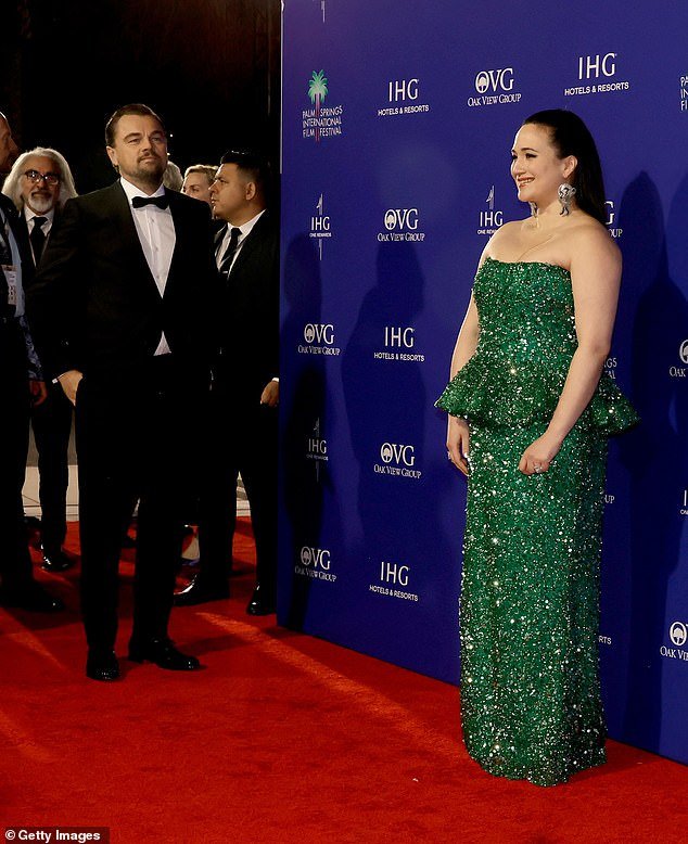 Leonardo waited a moment before joining Lily on the carpet, giving her time alone in the spotlight