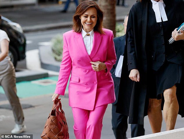 Mr Lehrmann is suing Network Ten and Lisa Wilkinson (pictured) for defamation over Ms Higgins' interview on The Project in February 2021