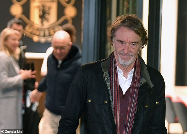 Sir Jim Ratcliffe visited Man United this week and held discussions with Ten Hag and sporting director Sir Dave Brailsford