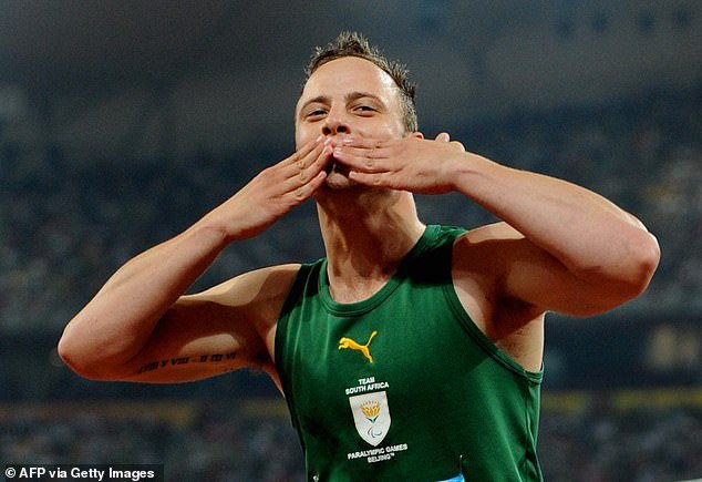 Today, however, Oscar Pistorius is a free man after being smuggled out of prison after serving a six-year sentence on a 13-year sentence (Picture: Getty)