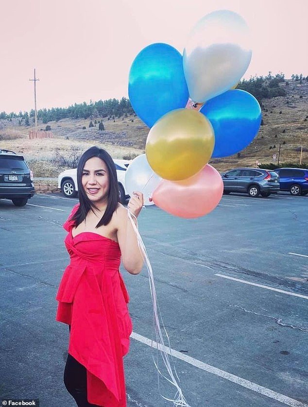 Pamela Cabriales was driving home from dinner with a friend in Denver when she was shot while stopped at a red light.