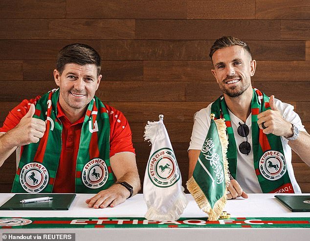 The England international joined Al-Ettifaq in July, where he was reunited with Gerrard