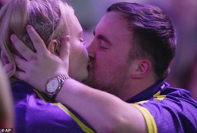 Littler is likely to spend a lot of time without his family and girlfriend Eloise Milburn after winning a place on the Premier League darts tour