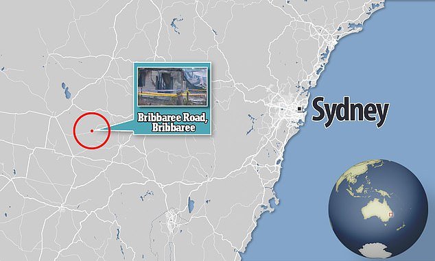 The woman was found by emergency services in the bathtub of the Bribbaree home, four hours west of Sydney