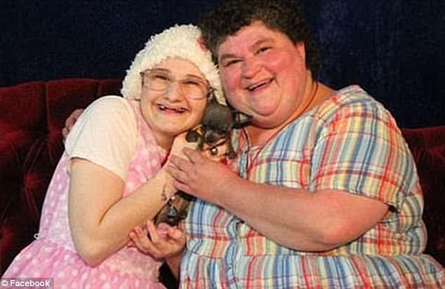 Dee Dee (right) told the world that Gypsy was disabled and suffered from leukemia, muscular dystrophy and other diseases