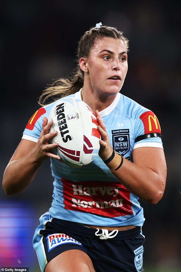 Jessica is a rugby league footballer who plays for the Sydney Roosters in the women's team