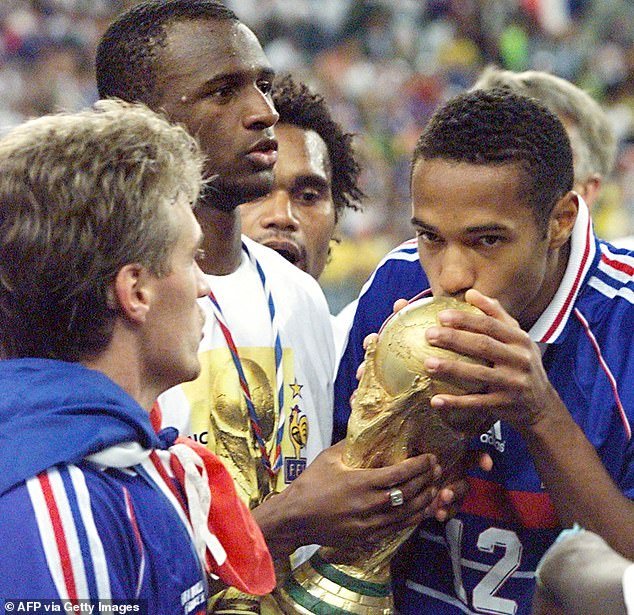 Henry enjoyed a hugely successful career, including World Cup victory with France in 1998