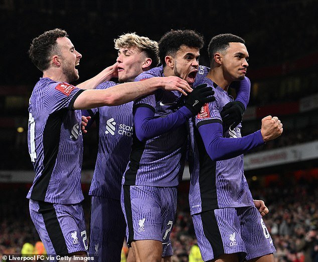 The Reds advanced to the fourth round of the FA Cup with an impressive 2-0 victory over Arsenal at the Emirates on Sunday evening