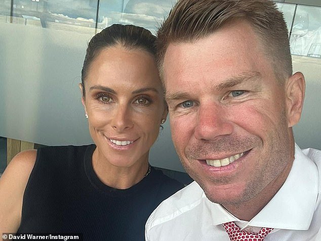 Warner said his wife showed him 'what true courage looks like'