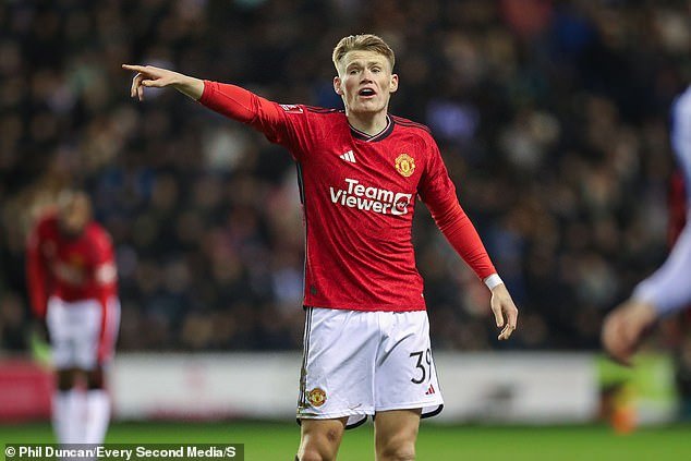 Scott McTominay was also guilty of squandering great chances for Manchester United in the draw