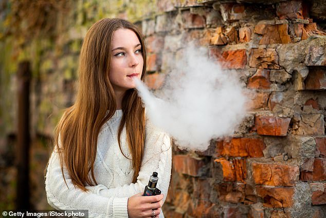 Disposable vapes will no longer be allowed to be imported into Australia as the government moves to prevent flavored devices from being sold in convenience stores (pictured is a stock photo)