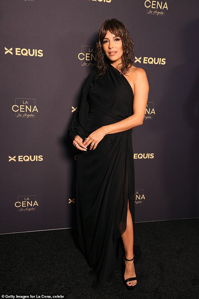 And the day before, the mother-of-one turned heads while attending the La Cena Los Angeles event at NeueHouse in Hollywood (seen above)
