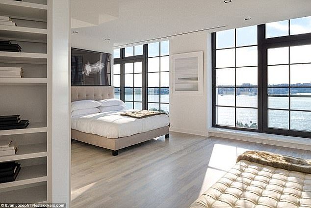 Located at 200 Eleventh Avenue, the palatial apartment features three bedrooms, two terraces and views of the Hudson River