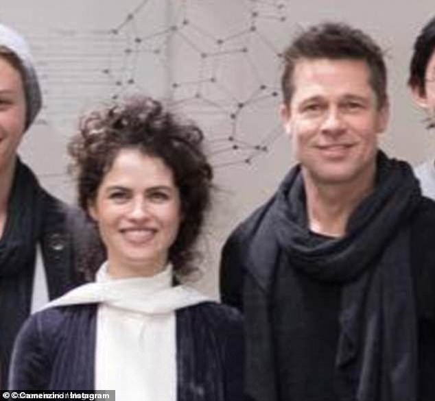 Oxman was linked to Brad Pitt following his divorce from Angelina Jolie in 2018, but has denied there was ever anything romantic between the two