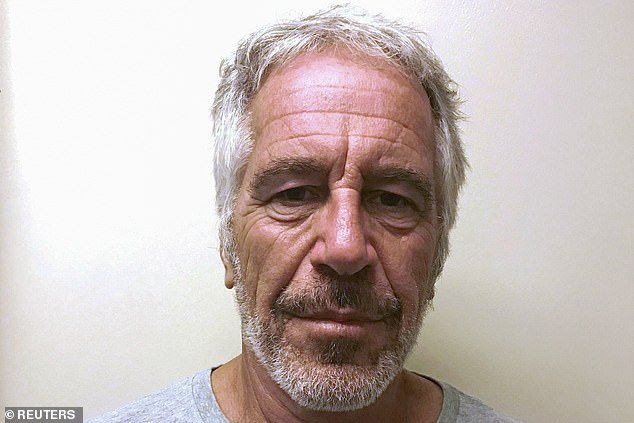 Miss Ransome made the claims in 2016, which have only now been revealed in newly released documents, saying the three men were filmed by the pedophile financier (pictured)