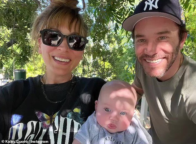 The couple welcomed Matilda on March 30, 2023;  The trio can be seen in an Instagram snap