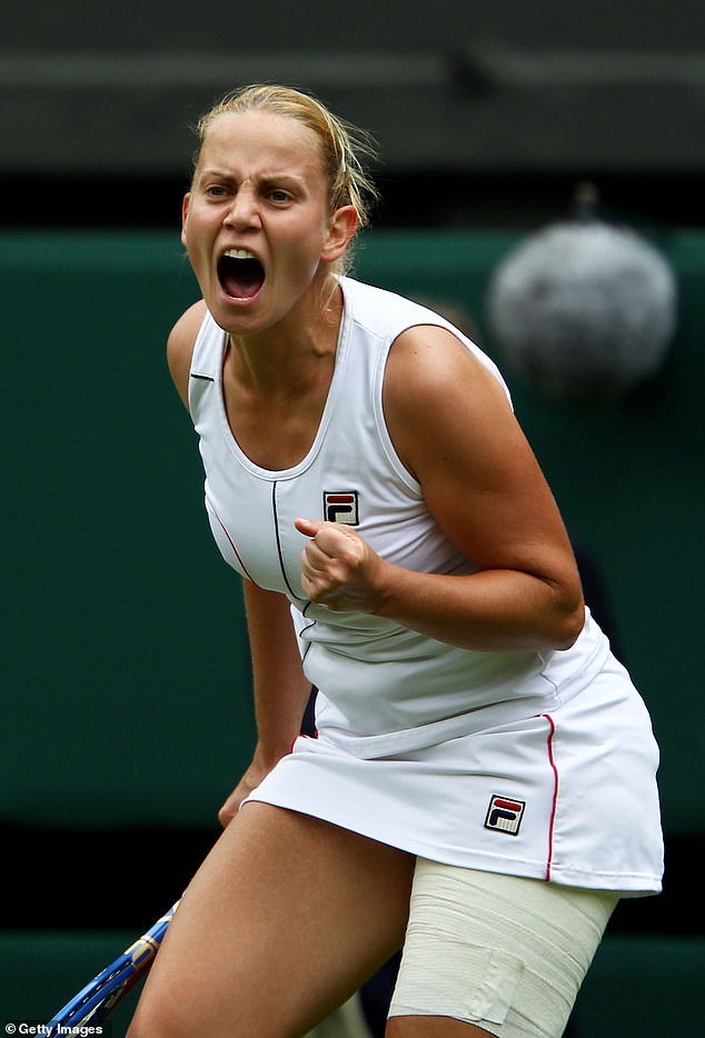 Jelena (pictured in 2011) rose to fame as a teenage professional tennis player