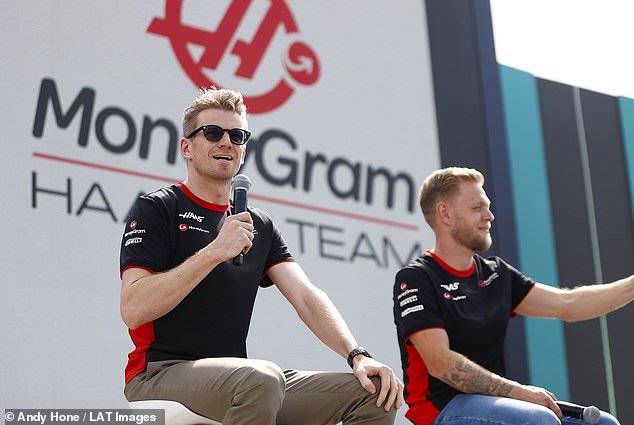 Nico Hulkenberg (left) and Kevin Magnussen collected just twelve points last season, as Haas finished bottom of the Constructors' Championship for the second time in three years