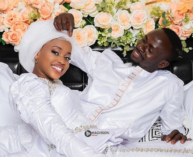Mane and Tamba got married in a low-key ceremony that reportedly took place earlier this week